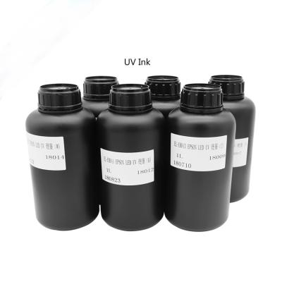 China Original Environmental Friendly LED Printing Ink Eco Solvent UV Ink For Epson Dx5 Dx7 Printhead For Paper Wood Glass Leather Acrylic for sale