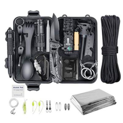 China High Quality Survival Kit Military Wilderness Sos Tactical Outdoor Camping Adventure Traveling Equipment Eco-friendly Emergency for sale