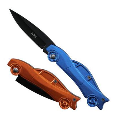 China 2021 Eco-Friendly Hot Selling Creative Car Shape High Hardness Wild Survival Knife Multifunctional Folding Pocket Knives for sale