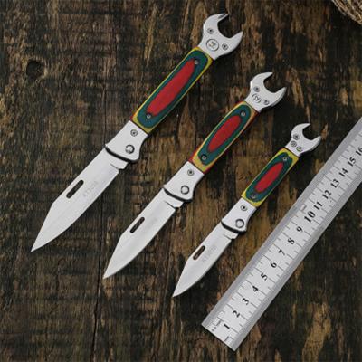 China 2021 Premium Quality Three Size Eco-friendly Multifunctional Outdoor Survival Tool Tactical Folding Knife Card for sale