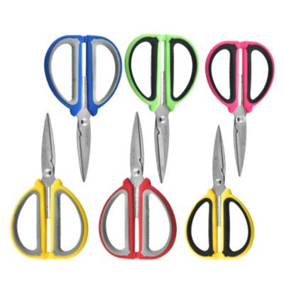 China 2021 Hot Selling Eco-friendly Six Colors Multi Purpose Multi Purpose Powerful Sharps And Durable Custom Scissors for sale