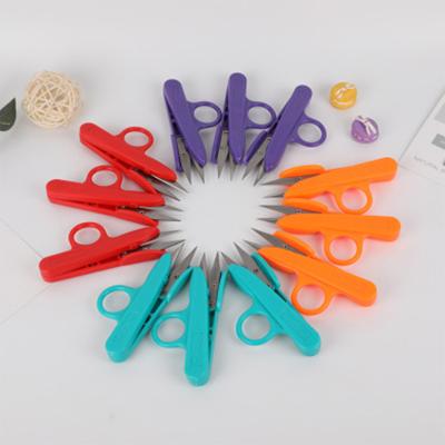 China 2021 Wholesale Cheap Eco-friendly Factory Thread Scissors Sewing Thread Cutter With Multicolor Handle From China for sale