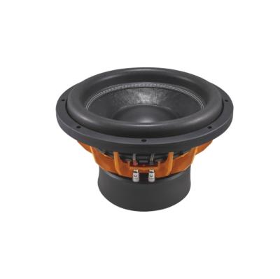 China Play Music 4 Ohm 1200 Watt RMS 2500 Watt Max Power 15 Inch Subwoofer 170 Oz Magnet Hi-Temp 4-Layer Single Voice Coil Unpressed Paper Cone for sale