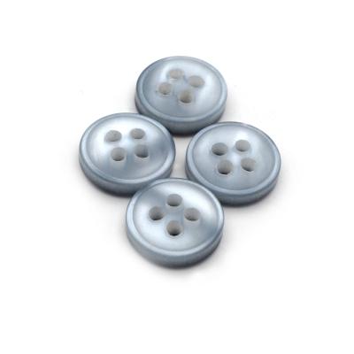 China Sustainable Custom Made High Quality Easy Button Four Hole Resin Button For Garment for sale