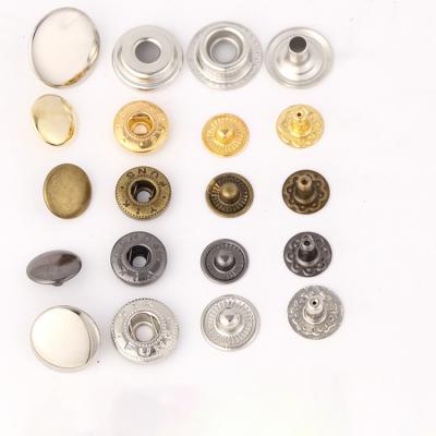 China Custom Fashion Designer Eco-friendly Sustainable Dry Cleaning All Style Mini Round Metal Snap Button For Clothes Coat Jeans Decoration for sale