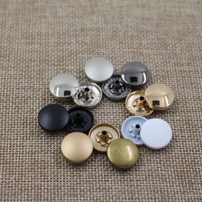 China Factory Direct Custom Brass Eco-Friendly Sustainable Dry Cleaning Women Men Coat Jacket Bag Single Press Stud Metal Snap Snap Button for sale