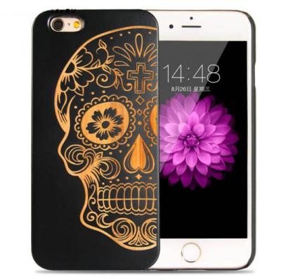 China Custom Made American Flag Wooden Skull Laser Alibaba Wholesale Anti-drop Phone Case For iPhone XS XR 78 plus 11 12 13 Max Samsung for sale