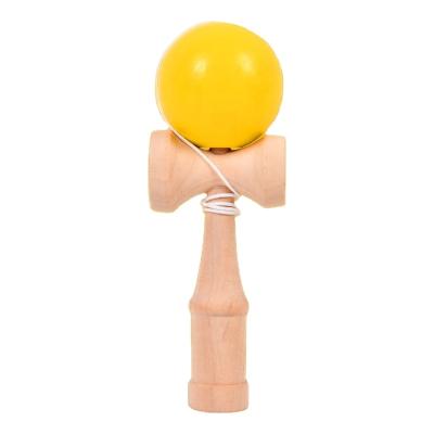 China Factory Education Mini Kendama Colorful Wooden Toy Kendama Early Wholesale Cheap Jumbo Wooden Krom Various Colors for sale