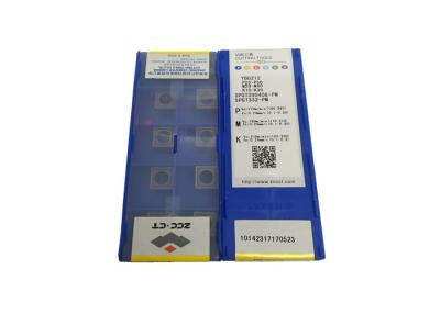 China ZCCCT PVD que cubre el taladro de U inserta SPGT090408-PM YBG212 para la perforación del metal en venta