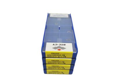 China La herramienta de carburo de SPGT060204-PM YBG205 ZCCCT inserta PVD que cubre ISO 9001 en venta