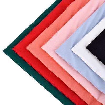 China High Quality Shrink-Resistant Korea Ity Tpm 1000 Polyester Spandex Twisting Ity Jersey Knit Fabric For Dress And Shirts for sale