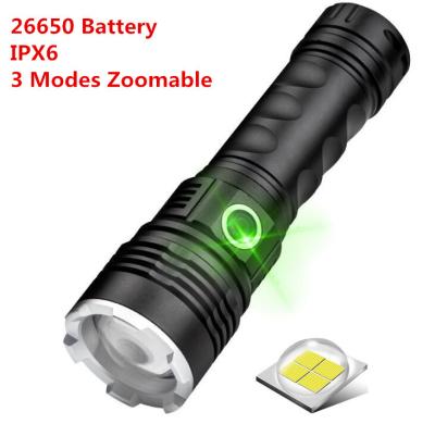 China Hot Selling Multifunctional Hand Camping High Power COB Led Flashlights Search Torch Light USB Rechargeable Lighting Suppliers for sale