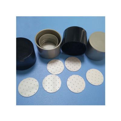 China Electromagnetic Induction Heat Sealing Custom High Quality Breathable Vented Aluminum Foil Cap Seal Liner Gasket for sale