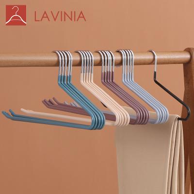 China Multifunctional anti-skid dipped pants stretches multifunctional z-shaped pants stretches no trace hanger wholesale high quality for sale