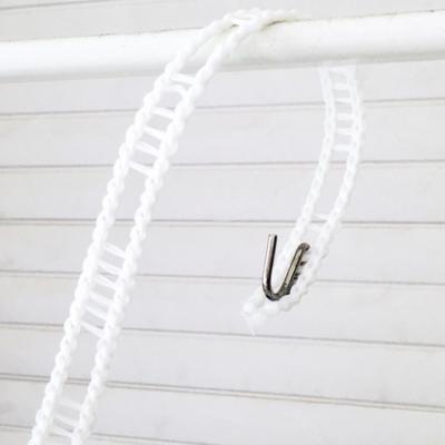 China Minimalist High Quality Drying Clothes Lengthen Windproof Non-slip Rope Clothesline Outdoor Non-Punch White Rope for sale