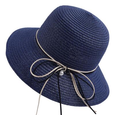 China New Fisherman Character Korean Hat Women's Outdoor Beach Sunscreen With Simple Folding Black Wholesale Can Be Sun Customized Hat for sale