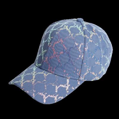 China 6 Panel Summer Shade Gorras Logo Gold Thread Crafted Women's Sports Hat Custom Embroidered Designer COMMON Factory Made for sale