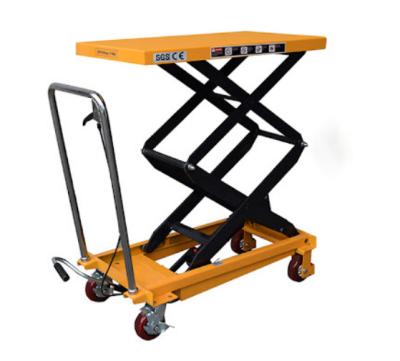 China Other Small Portable Electric Range Lift Hydraulic Lift Warehouse Cargo Lifter Used For Handling Small Valuables for sale