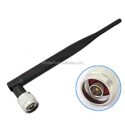 China Male N Antenna 5DBI 2.4G 5.8G ANTENNA 4G LTE ANTENNA N Type Dual Band CF-2.4G/193-N003 for sale