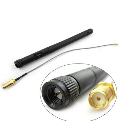 China lora 433mhz external antenna with pigtail cable 10cm CF-2.4G/110*10-112B for sale