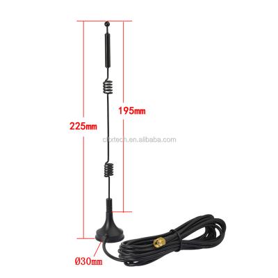 China Application 2.4G 5G 5.8G Indoor Dual Band Antenna For 5G Router Sucker Antenna With Magnetic Base for sale