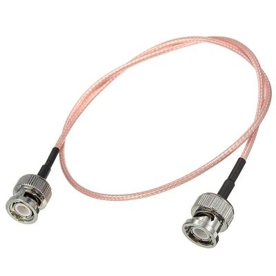 China RF device BNC male to BNC male, coaxial cable RG316 for sale