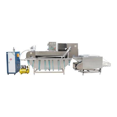 China Chicken Feather Removal Machine 7 Roller Scalding Plucking Poultry Slaughterhouse for sale