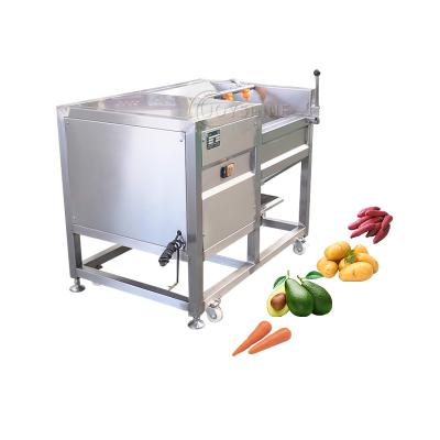 China Industrial Vegetable Potato Washing Peeling Machine 360 KG for Large Scale Production for sale