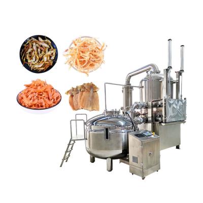 China 1750*2000*1730 mm Banana Chip Potato Chips Twist Deep Fryer Vacuum Frying Machine for sale