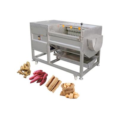 China Automatic Vegetable Carrot Peeler Machine For Easy Cleaning And Peeling for sale