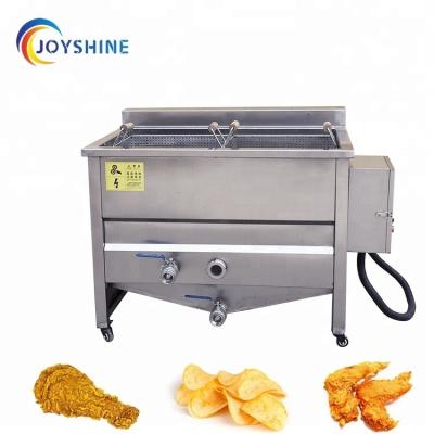 China Leakage Protector Equipped Commercial Induction Deep Fryer for 1000*440*300mm Oil Tank for sale