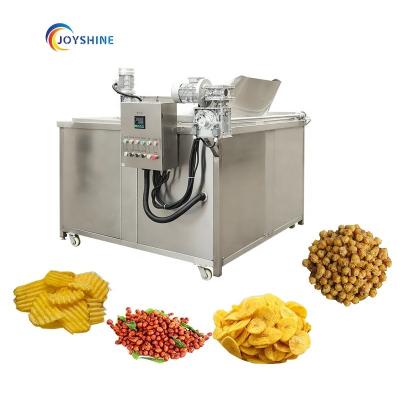 China Fast Temperature Rising Automatic Stir Chicken Wings Frying Machine for Snack Foods for sale