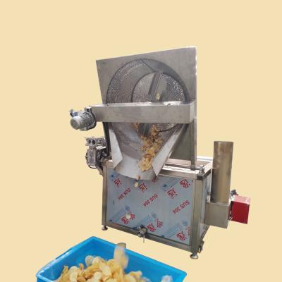 China Stainless Steel 304 Made Electric Double Tank French Fries Machine for Nuts and Snacks for sale