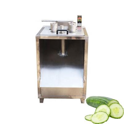 China Raw Material Nuts Slicing Machine 700*600*1000mm Perfect for Green Mango and Cucumber for sale