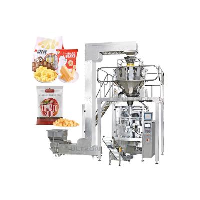 China Vertical Full Automatic Granular Particle Food Rice Snacks Packing Machine Equipment for sale