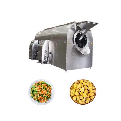 China Electric/Gas Heating Source Nuts Roasting Machine for Automatic Roasting of Hazelnut for sale