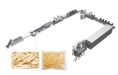 China Línea de producción de papas fritas y papas fritas totalmente automática para uso industrial en venta