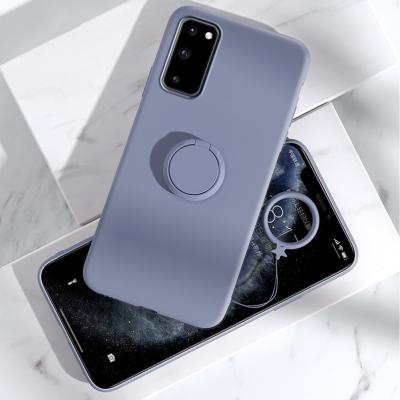 China Waterproof Washable/Shockproof/Anti-scratch/Anti-fingerprint Silicon Ring Case Phone Back Cover For Samsung S20 S20U S10e Fe S10+ s20 Case for sale