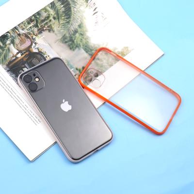 China Shockproof/Washable/Full Protection For Iphone 11 7 plus X XS Max Transparent Hard Back Cover Phone Case Excellent Quality Clear Shockproof TPU+PC for sale