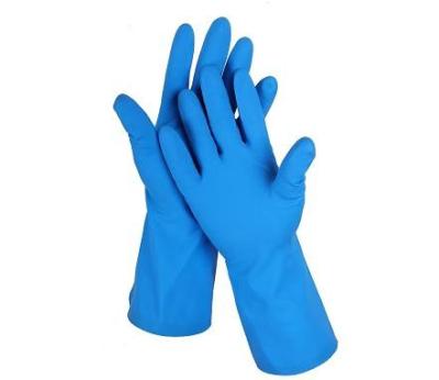 China 18 luvas do nitrilo de Mil Gloves Blue Nitrile Kitchen 330mm para o uso químico à venda