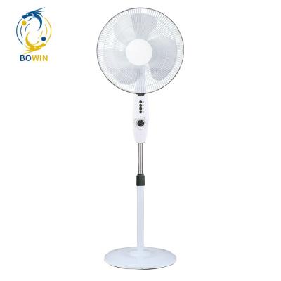 China Latest High Quality Foshan RV Stand Fan 2021 Special Strong 16 Inch Pedestal Fan ABS Electric Stand Fan Body 3 Speeds for sale