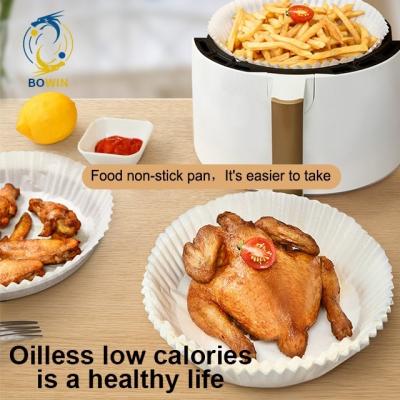 China Sale Air Fryer High Temperature Air Fryer Hot Resistant Perforated Fryer Liners Non-stick Oil Free Coating for sale