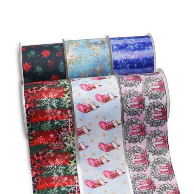 China Recyled New Arrival Cartoon Character Printed Grosgrain Ribbon Logo With Resin Planar Accessories For Hair Bows 59115 for sale