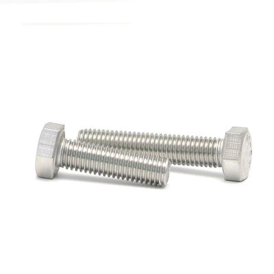 China Stainless steel High strength hexagonal bolt din933 for sale