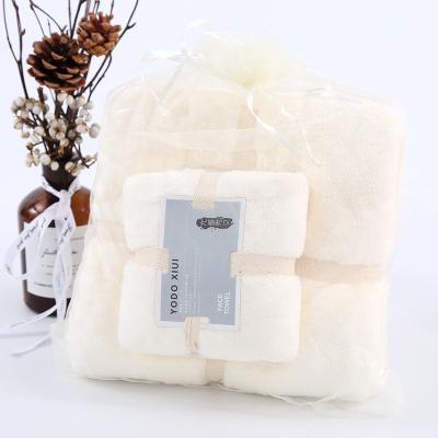 Cina Factory Supply Child Safe Bath Set Towel Bath Towels Wholesale Microfiber Bath Towel in vendita