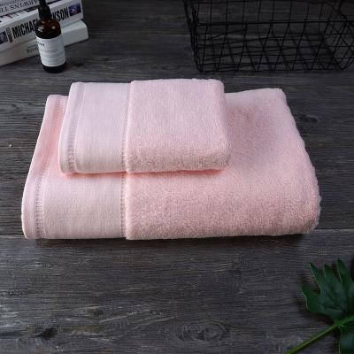 Cina Customized Eco-Friendly Soft Bamboo Hand Towel Comfortable Organic Bamboo Child Safe Bath Towel Bath Towel in vendita