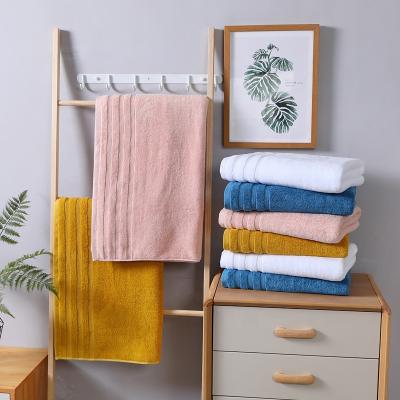 中国 Absorbent Cotton 6 Pcs Towel Set Bathroom Hand Towel 100% Child Safe Bath Towel 販売のため