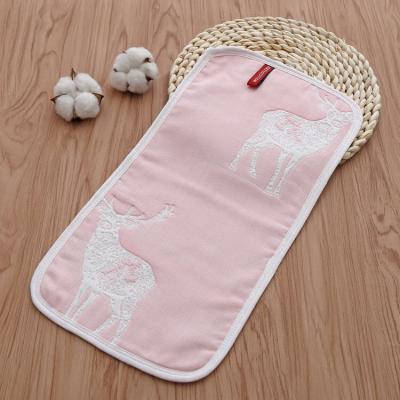 China Viable Diaper Gauze Hand Towel Japanese Gauze Muslin Baby Face Towels 3 for sale