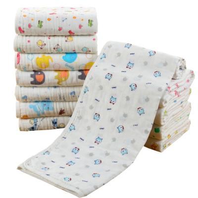 China Child Safe 6 Layers Cotton Muslin Newborn Baby Blanket Basics Wrap Covering for sale