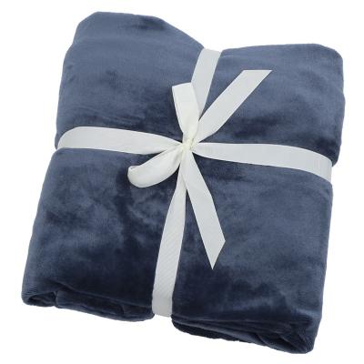 China High Quality Child Safe Throw Sofa Nap Quilt Blanket Soft Touch Velvet Flannel Fleece Knee Blanket for sale